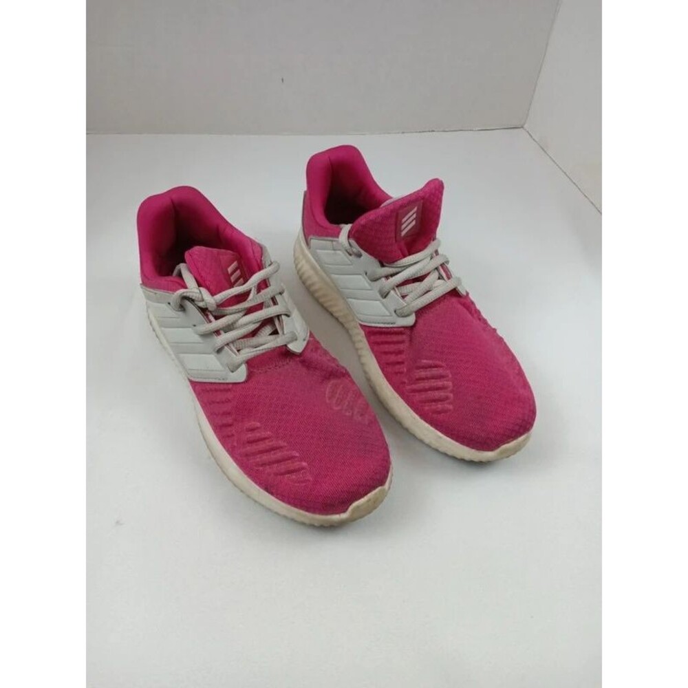 Adidas Pink & White Running Shoes / Sneakers - Size 35 (UK 2.5 / US 3)